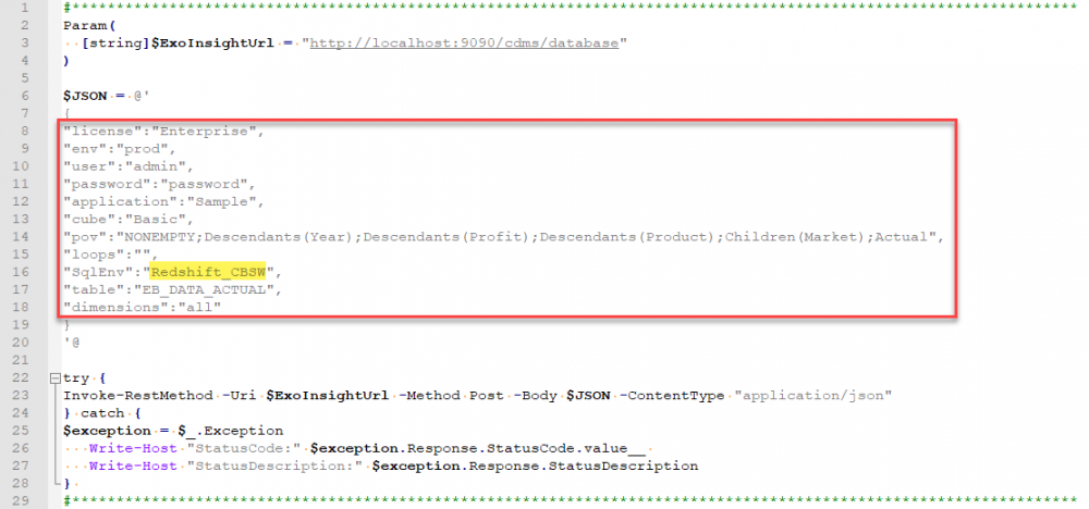 Using ExoInsight to Push Essbase Data And Hierarchies to Relational ...